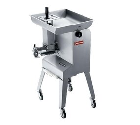 Diamond Hakmolen in r.v.s. n° 32, Ø 6  mm, 600 kg h, onderstel op wielen