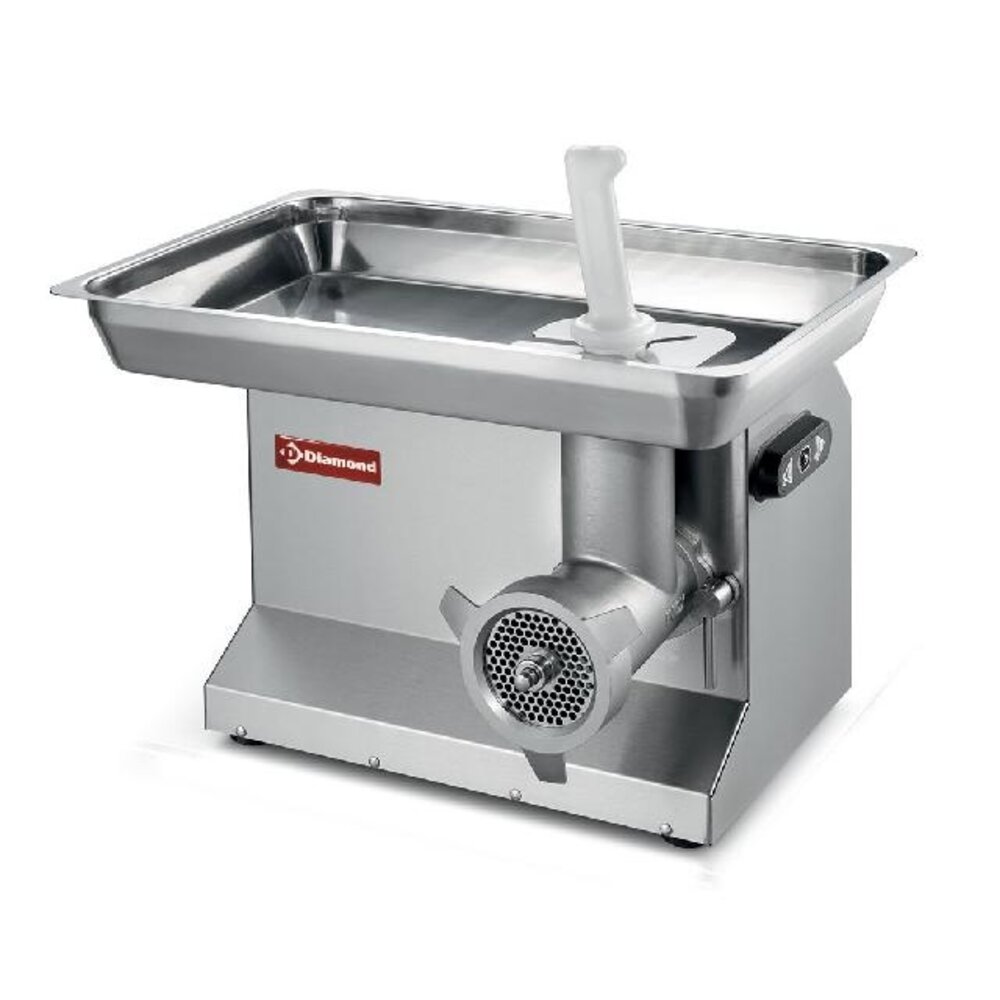 Diamond Hakmolen in r.v.s. n° 22, tafelmodel, Ø 4,5 mm, 200 kg h | TCX22/NC