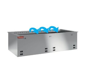 Diamond Gekoeld kuipelement, geventileerd, 4x gn 1 1 (zonder waterdicht eenheid) Diamond Gekoeld kuipelement, geventileerd, 4x gn 1 1 (zonder waterdicht eenheid)