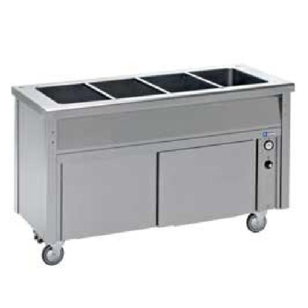 Diamond Bain-marie element op neutraal kast 4 gn 1 1 | BA15