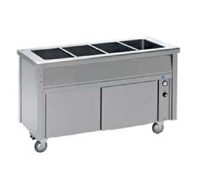 Diamond Bain-marie element op neutraal kast 4 gn 1 1