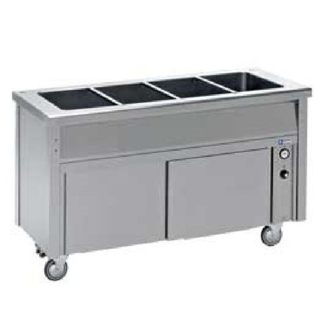 Diamond Bain-marie element op neutraal kast 4 gn 1 1 | BA15