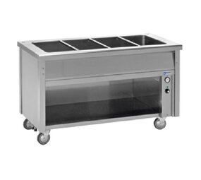 Diamond Bain-marie element op open kast 4 gn 1 1 Diamond Bain-marie element op open kast 4 gn 1 1