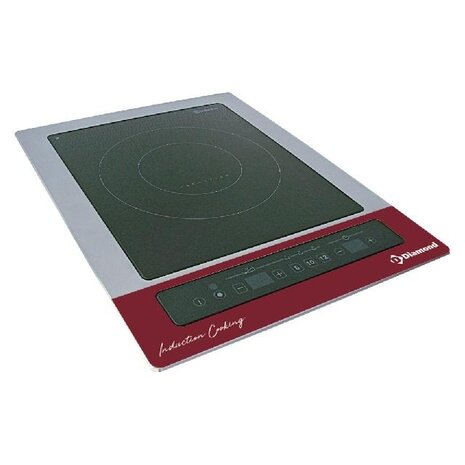 Diamond Inductieplaat inbouwbaar 3,6 kw-tri, tactiele toetsen | IND-36IP/TR Diamond Inductieplaat inbouwbaar 3,6 kw-tri, tactiele toetsen | IND-36IP/TR