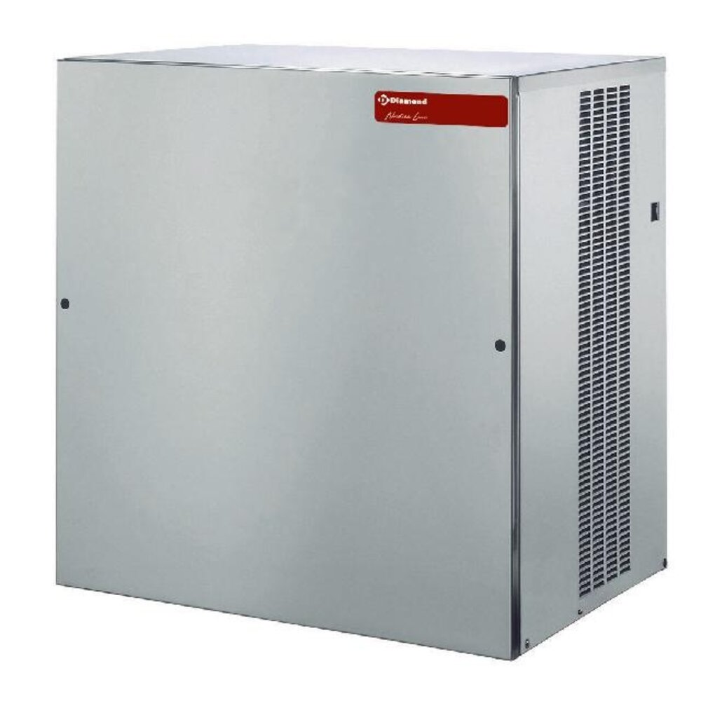 Diamond Machine voor vlakke ijsblokjes 400 kg (zonder reserve) - water | ICEV900W Diamond Machine voor vlakke ijsblokjes 400 kg (zonder reserve) - water | ICEV900W