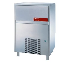 Diamond Vlakke ijsblokjesmachine 105 kg, met reserve - lucht