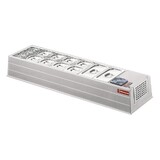 Diamond Gekoelde opzetstruktuur gastronorm 7 gn 1 3 h 150 mm Diamond Gekoelde opzetstruktuur gastronorm 7 gn 1 3 h 150 mm