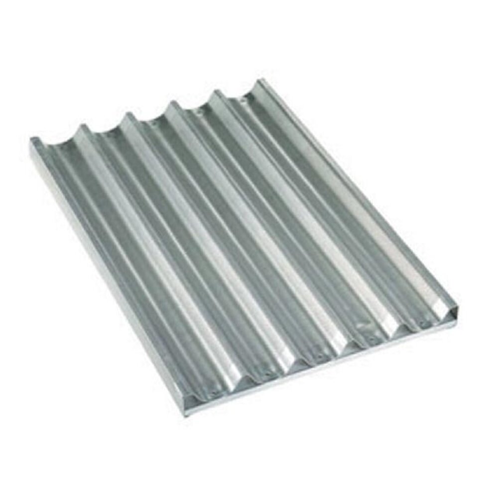 Diamond Plaat in aluminium 600x400xh38 mm, geperforeerd-geribd | AC/PA-P5