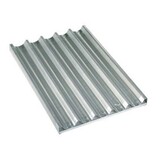 Diamond Plaat in aluminium 600x400xh38 mm, geperforeerd-geribd