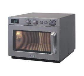Diamond Professionele mechanische microgolfoven gn 2 3 in rvs, 1850 w (26l)