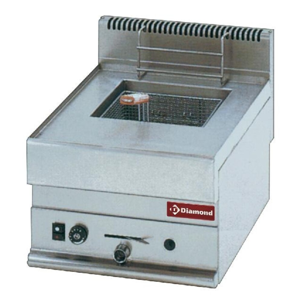 Diamond Gasfriteuse 1 kuip van 8 liter -top- | G65/F8-4T