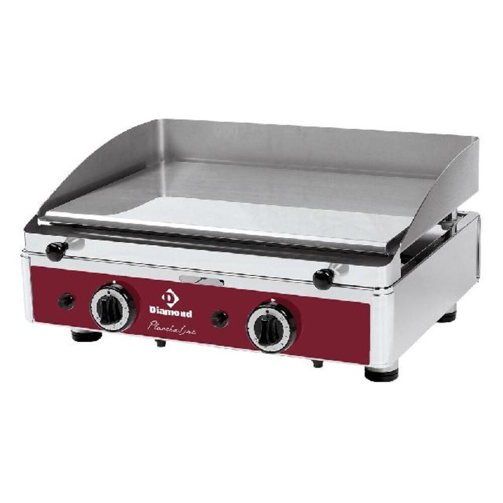 Diamond Effen bakplaat, gechromeerd, gas | PLANCHA/2CR-N Diamond Effen bakplaat, gechromeerd, gas | PLANCHA/2CR-N