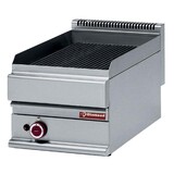 Diamond Stoom-grill op gas, met gietijzeren braadrooster -top- Diamond Stoom-grill op gas, met gietijzeren braadrooster -top-