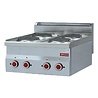 Diamond Elektrisch fornuis 4 kookplaten -top- | E60/4P6T Diamond Elektrisch fornuis 4 kookplaten -top- | E60/4P6T