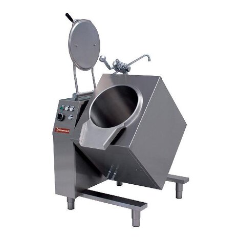 Diamond Elektrische kantelbare kookketel 50 liter, indirecte verwarming | EMB/50I Diamond Elektrische kantelbare kookketel 50 liter, indirecte verwarming | EMB/50I