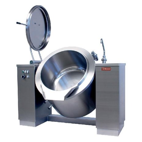 Diamond Elektrische kantelbare kookketel 200 liter, indirecte verwarming | EMB/200I Diamond Elektrische kantelbare kookketel 200 liter, indirecte verwarming | EMB/200I