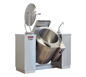 Diamond Gas kantelbare kookketel 100 liter, indirecte verwarming Diamond Gas kantelbare kookketel 100 liter, indirecte verwarming