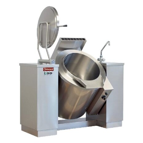 Diamond Gas kantelbare kookketel 100 liter, indirecte verwarming | GMB/100I Diamond Gas kantelbare kookketel 100 liter, indirecte verwarming | GMB/100I