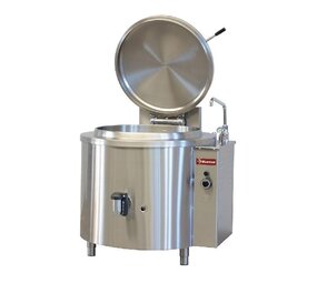 Diamond Ronde gaskookketels 200 liter, indirecte verwarming Diamond Ronde gaskookketels 200 liter, indirecte verwarming