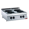 Diamond Elektrisch kookfornuis met 4 ronde platen -top- | E17/4P8T-N Diamond Elektrisch kookfornuis met 4 ronde platen -top- | E17/4P8T-N