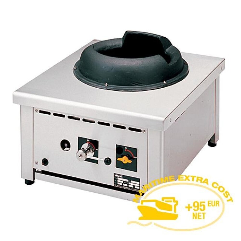 Diamond Wok gasfornuis tafelmodel, 1 vuur (28 kw) | WGF1-6/T Diamond Wok gasfornuis tafelmodel, 1 vuur (28 kw) | WGF1-6/T