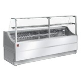 Diamond Gekoelde uitstaltoonbank rechte ruiten 90°, met reserve Diamond Gekoelde uitstaltoonbank rechte ruiten 90°, met reserve