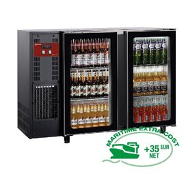 Diamond Flessenkoeler 2 glazendeuren, 375 liters Diamond Flessenkoeler 2 glazendeuren, 375 liters