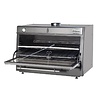 Diamond Houtskooloven-bbq, gn 2 1 + gn1 1 (150 kg h) roestvrij staal | CBQ-120/SS Diamond Houtskooloven-bbq, gn 2 1 + gn1 1 (150 kg h) roestvrij staal | CBQ-120/SS