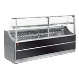 Diamond Gekoelde uitstaltoonbank rechte ruiten 90°, zonder reserve Diamond Gekoelde uitstaltoonbank rechte ruiten 90°, zonder reserve