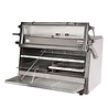 Diamond Houtskooloven-bbq, gn 2 1 + gn1 1 (150 kg h)- hefbare deur roestvrij staal | CBQ-120/RX Diamond Houtskooloven-bbq, gn 2 1 + gn1 1 (150 kg h)- hefbare deur roestvrij staal | CBQ-120/RX