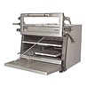 Diamond Houtskooloven-bbq, gn 1 1 + gn2 4 (75 kg h)- hefbare deur roestvrij staal | CBQ-075/RX Diamond Houtskooloven-bbq, gn 1 1 + gn2 4 (75 kg h)- hefbare deur roestvrij staal | CBQ-075/RX