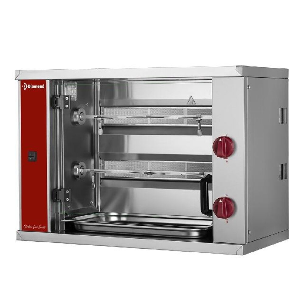 Diamond Kippenspit gas  small , 2 spitten (6 kippen)  small | RVG/2-SBC Diamond Kippenspit gas  small , 2 spitten (6 kippen)  small | RVG/2-SBC