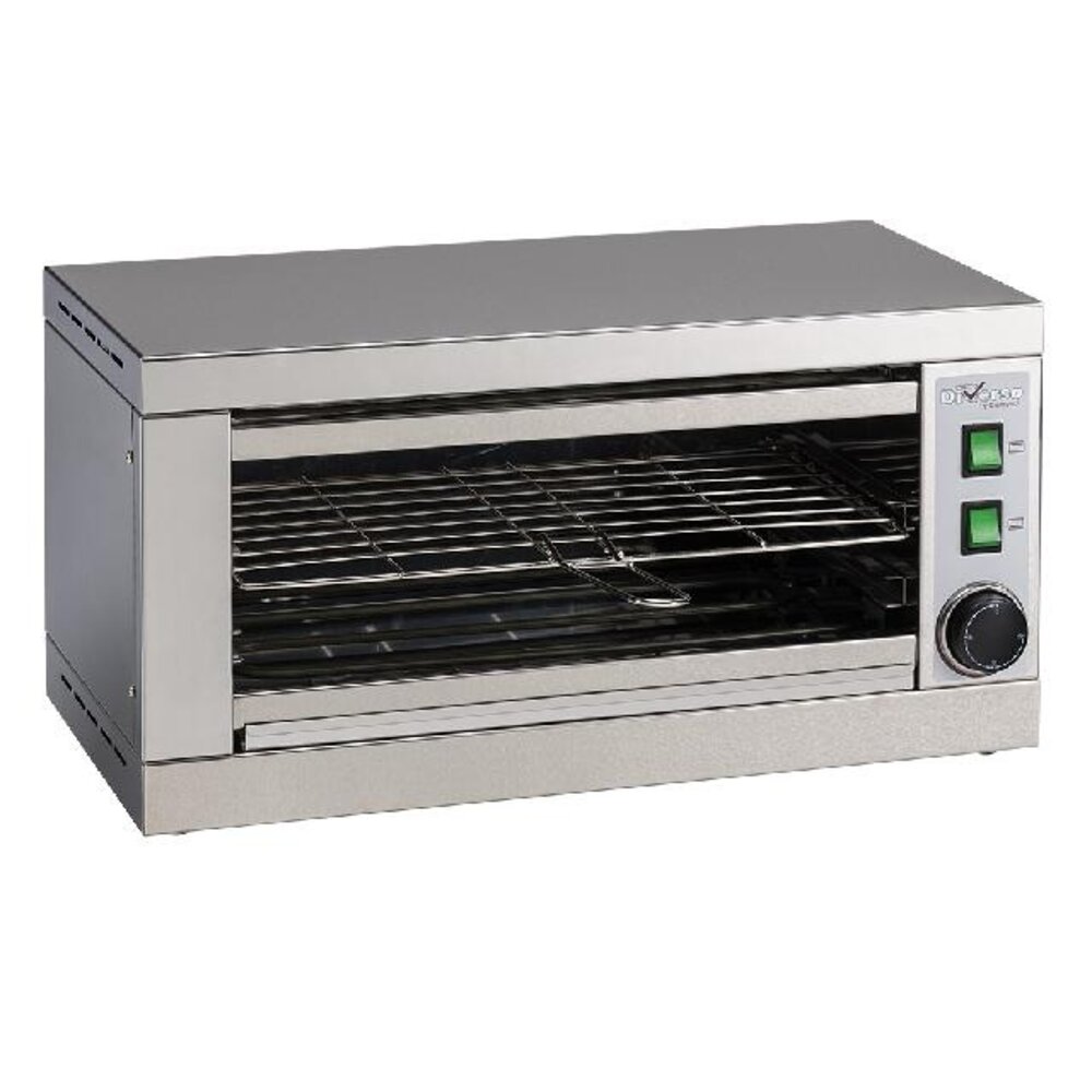 Diamond Toaster-salamander 1 verdiep, met timer | WR-TSE1-S