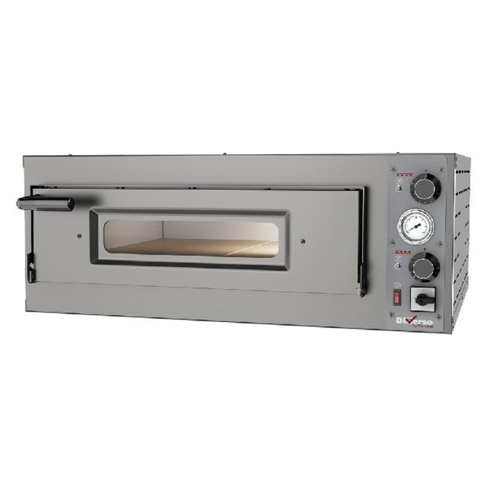 Diamond Elektrische oven 4 pizza s diam. 330mm, 1 kamer | WR-FS04-MT