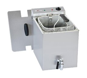 Diamond Elektrische friteuse tafelmodel 8 liter + aftapkraan