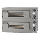 Diamond Elektrische oven 2x 4 pizza s diam.330mm, 2 kamers