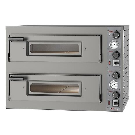 Diamond Elektrische oven 2x 4 pizza s diam.330mm, 2 kamers | WR-FD24-MT