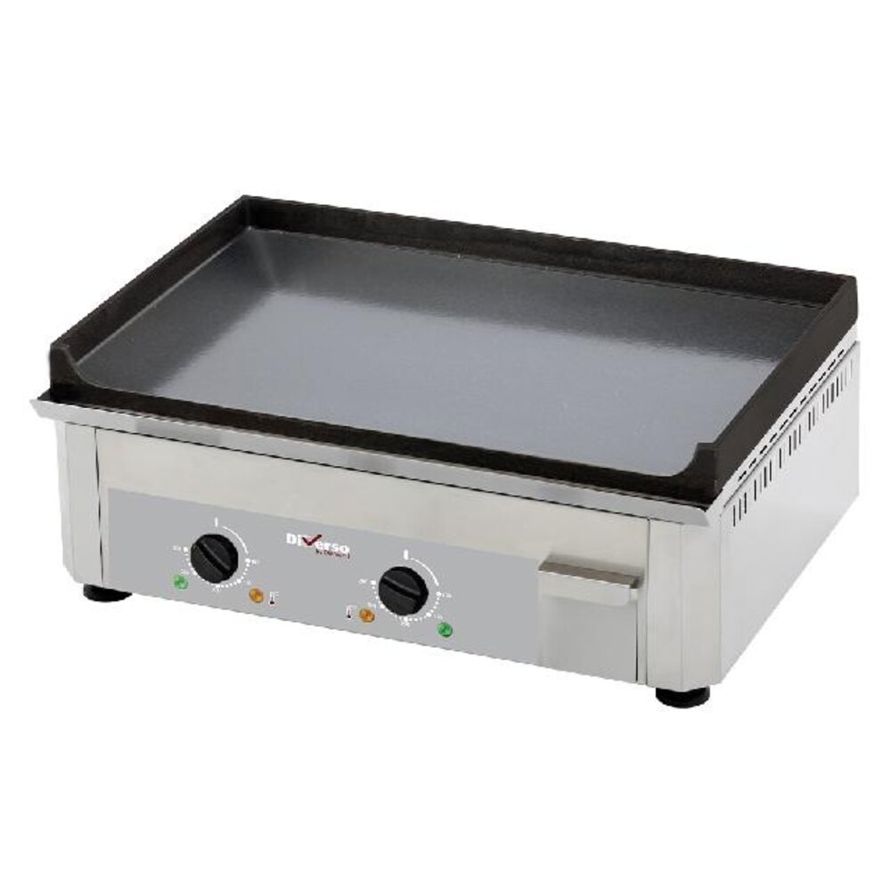 Diamond Elektrische bakplaat, dubbel, geëmailleerd | WR-EP60-SS Diamond Elektrische bakplaat, dubbel, geëmailleerd | WR-EP60-SS