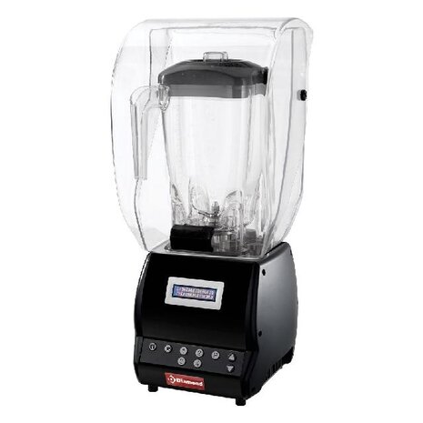 Diamond Professionele mixer met klok, vierkant glas 2 liters, snelheidsregelaar, programmeerbaar | BARMIX/CP-P Diamond Professionele mixer met klok, vierkant glas 2 liters, snelheidsregelaar, programmeerbaar | BARMIX/CP-P