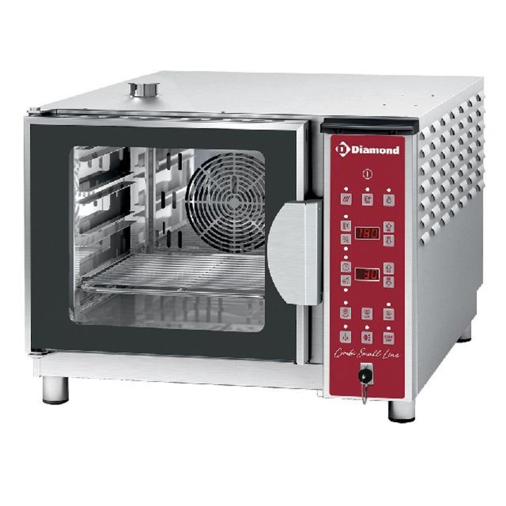 Diamond Elektrische stoom convectieoven, 4x gn 1 1 | DFV-411/SD Diamond Elektrische stoom convectieoven, 4x gn 1 1 | DFV-411/SD