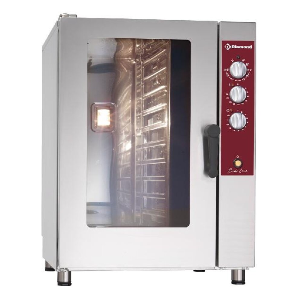 Diamond Elektrische oven stoom-convectie, 10x gn 1 1 | DFV-1011/P