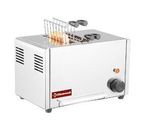 Diamond Elektrische toaster (croque-monsieur), 2 tangen - roestvrij staal. Diamond Elektrische toaster (croque-monsieur), 2 tangen - roestvrij staal.