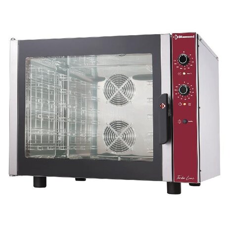 Diamond Elektrische convectieoven, 6x gn 1 1 + manuele bevochtiger | CGE611-BP