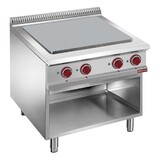 Diamond Elektrisch kookplaat met 4 verlaagde kookplaten op oven gn 2 1