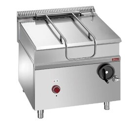 Diamond Elektrische kantelbare braadpan, r.v.s. kuip 80liter op meubel Diamond Elektrische kantelbare braadpan, r.v.s. kuip 80liter op meubel