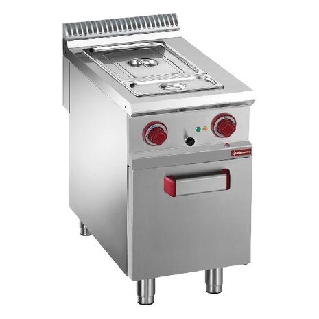 Diamond Elektrische bain-marie 4x gn 1 3 h.150 mm, op open kast | E9/BMA4 Diamond Elektrische bain-marie 4x gn 1 3 h.150 mm, op open kast | E9/BMA4
