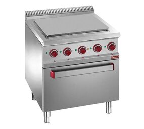 Diamond Fornuis met elektrische kookplaat, module 1 1, op oven gn 2 1 Diamond Fornuis met elektrische kookplaat, module 1 1, op oven gn 2 1