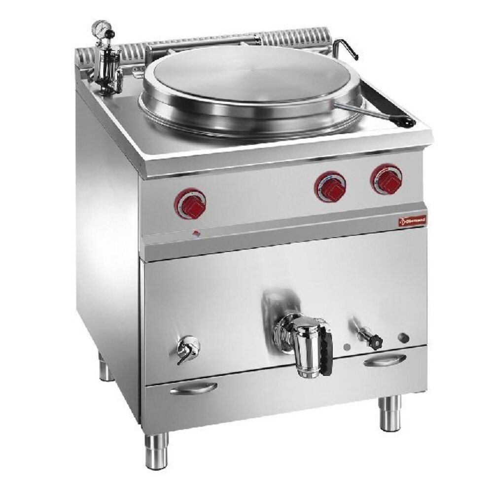 Diamond Ronde gas kookketel 50 liter, indirecte verwarming | G7/M50I7 Diamond Ronde gas kookketel 50 liter, indirecte verwarming | G7/M50I7