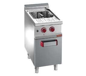 Diamond Pastakoker op gas, 1 kuip 26 liter (zonder manden), op kast Diamond Pastakoker op gas, 1 kuip 26 liter (zonder manden), op kast