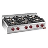 Diamond Gasfornuis 6 branders -top- | G7/6B11T Diamond Gasfornuis 6 branders -top- | G7/6B11T